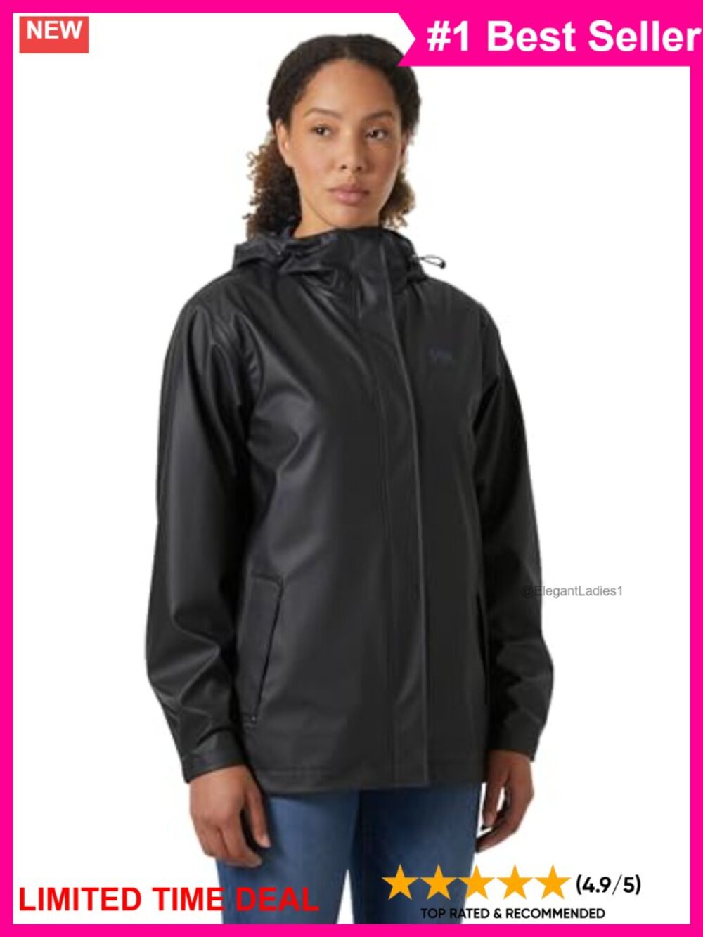 Helly Hansen Moss Jacket Waterproof Windproof Raincoat